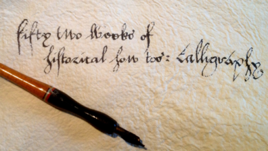 Calligraphy in Historical Documents