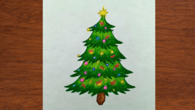 Beautiful:5-Zwrphgwa8= Christmas Tree Drawing