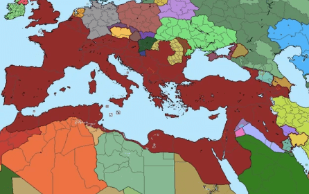 Modern:4jokkclnque= Roman Empire Map