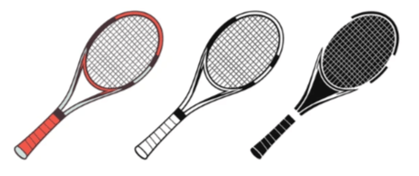 Clip Art:-I44maphjzk= Tennis Racket