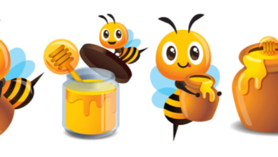 Clip Art:-Hfx966b_Cg= Honey Pot