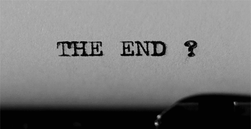 Animated:44esemzysyy= the End Gif