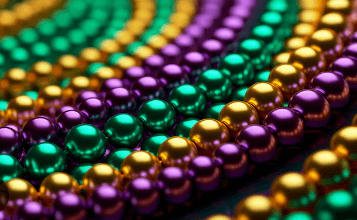 Clip Art:_6wvi0zfkww= Mardi Gras Beads