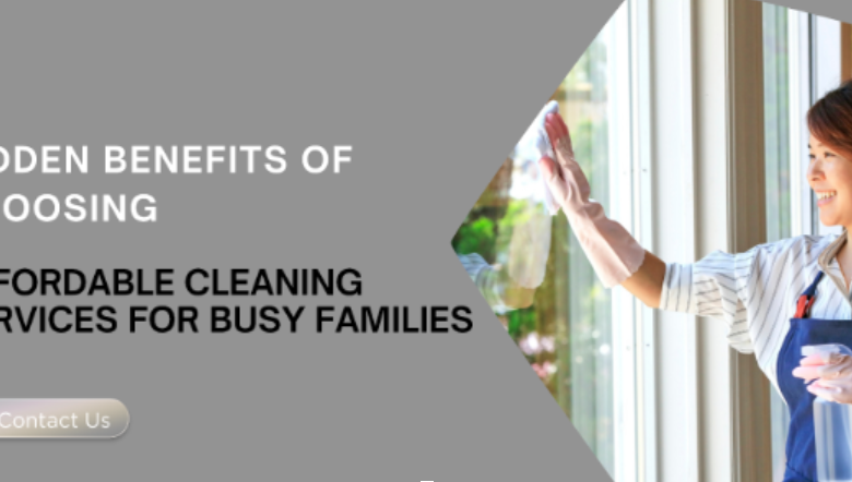 Hidden Benefits of Choosing Affordable Cleaning Services for Busy Families