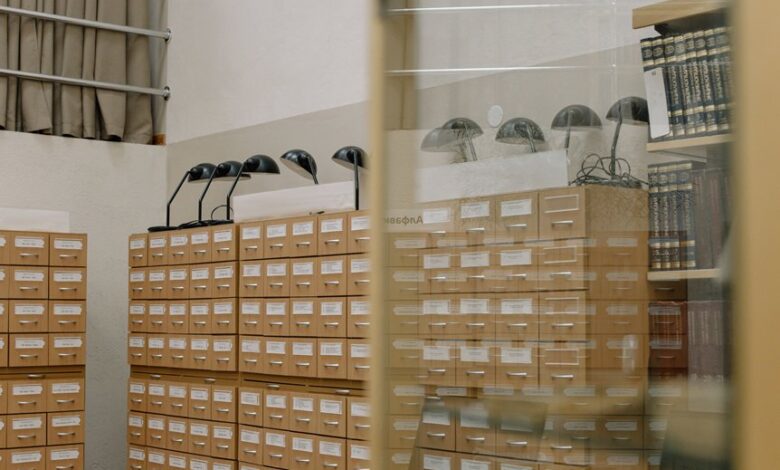 archive review numbers and ids